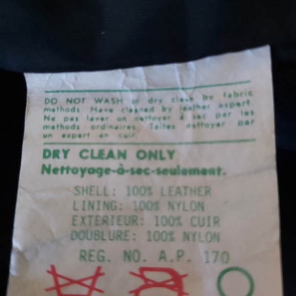 Mario Delfino vintage leather bomber jacket gray zip up moto biker - Picture 11 of 16